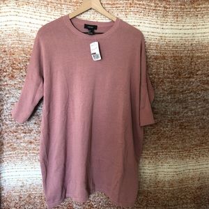 NWT—Forever21 Blush Sweater Dress